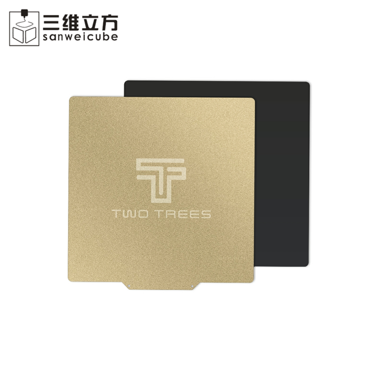 3D打印机配e件 PEI+喷涂磨砂二合一热床贴膜 弹性弹簧板PEI磁钢