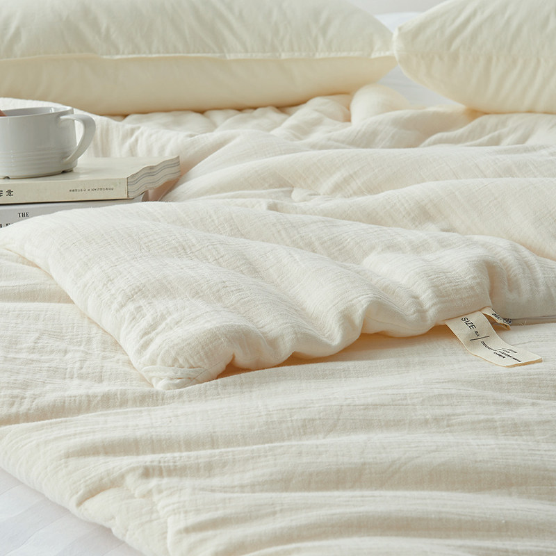 A类柔软糯 裸i睡双层纱布被子空调被大豆棉被春秋被芯冬被水洗,床上用品,化纤被,淘宝优惠券,粉丝福利购,淘宝优惠卷