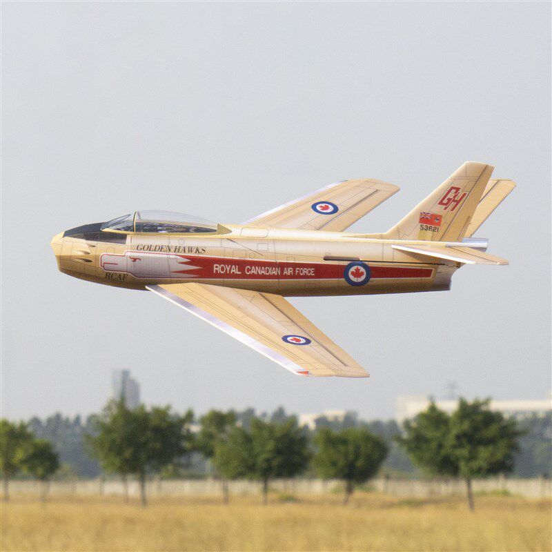 F-86 佩刀 30mm 1sy涵道 3通道空心杯固定翼拼装航模飞机