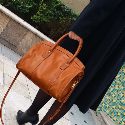 休闲包包女士20j23新款潮高级感时尚单肩手提斜挎软皮大包女大容