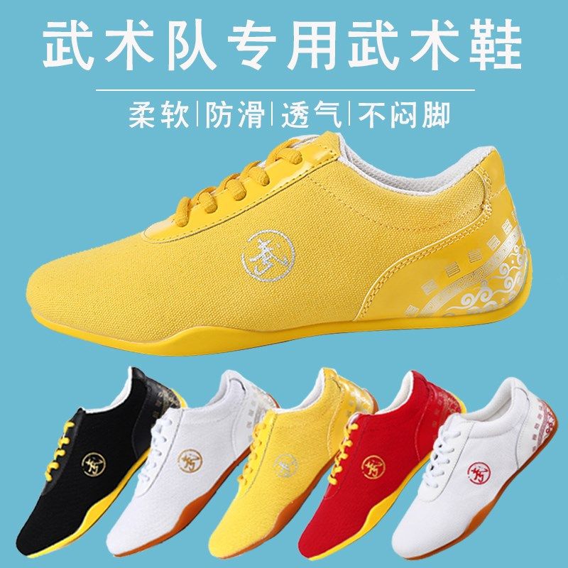 武术鞋男c女牛筋底透气帆布练武鞋武术培训班鞋子太极拳鞋,运动/瑜伽/健身/球迷用品,太极鞋,淘宝优惠券,粉丝福利购,淘宝优惠卷