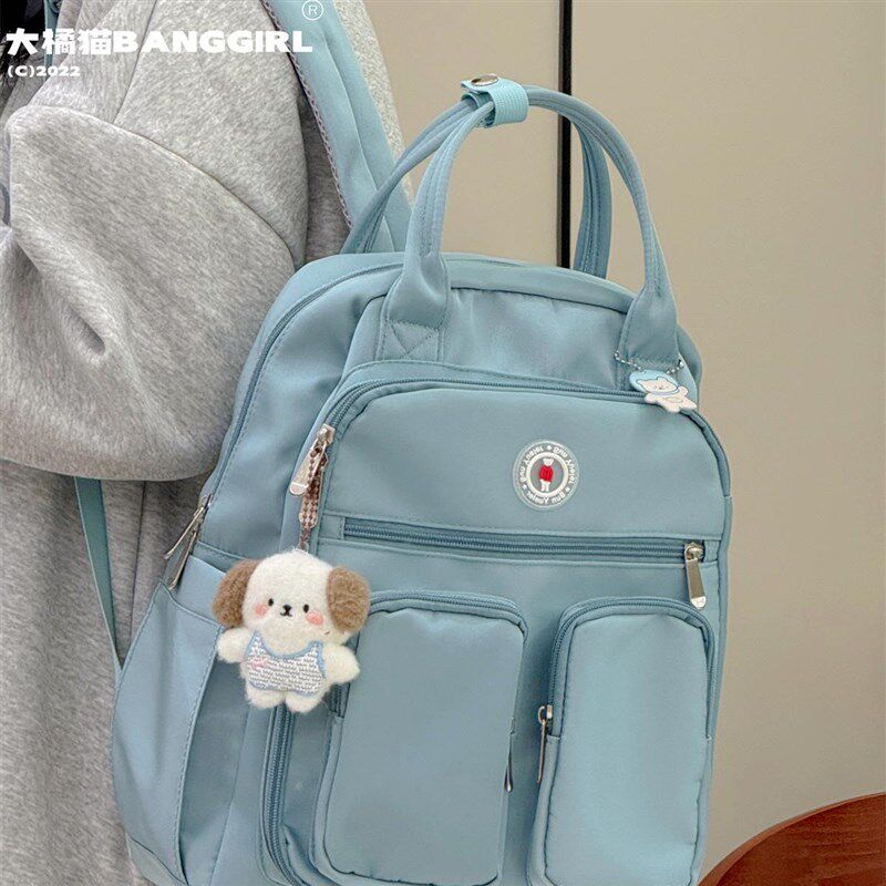 大容量妈咪双f肩包女轻便母婴包袋防水手提包包校园学生多功能书