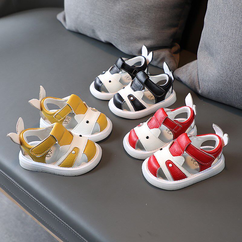 男宝宝凉鞋1一2岁婴儿鞋子女包头学步鞋软底防滑男童透Z气鞋婴儿,童鞋/婴儿鞋/亲子鞋,学步鞋,淘宝优惠券,粉丝福利购,淘宝优惠卷