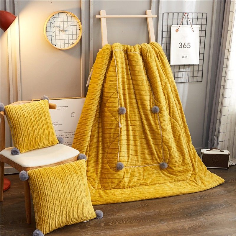 纯色双面毛绒抱枕被子两用加厚z汽车水晶绒保暖靠垫被卧室盖毯珊,居家布艺,抱枕被,淘宝优惠券,粉丝福利购,淘宝优惠卷