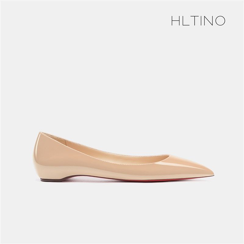 2024新款法式裸色内增高尖头平底鞋女J浅口百搭通勤红底单鞋子大,女鞋,浅口单鞋,淘宝优惠券,粉丝福利购,淘宝优惠卷