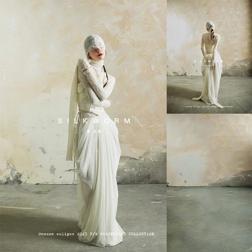 商拍电商服饰摄影高级感油画背景布影楼破墙面肌理写真拍照背景纸