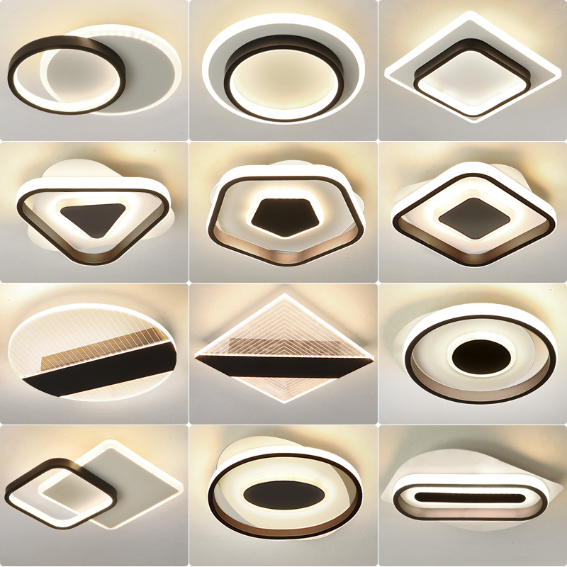 现代简约led走廊过道吸顶灯温馨家用入户玄关北欧圆形阳台楼梯灯