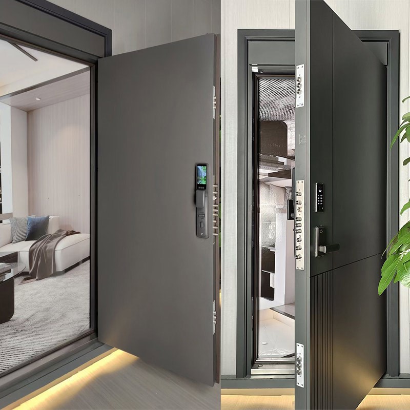 甲级防盗门安全门家用保温入户防撬智能钢质电子指纹密码锁进户门