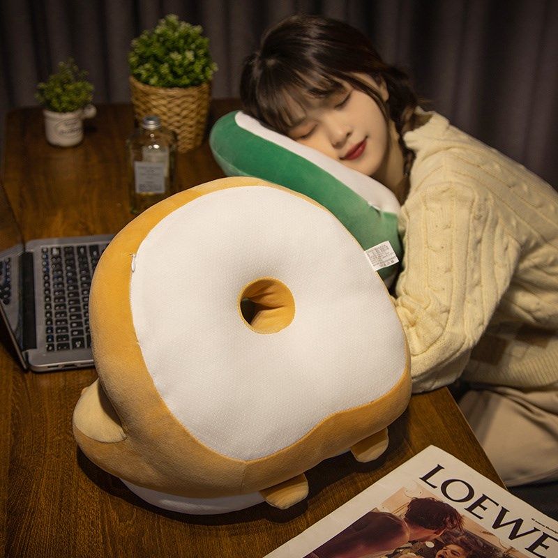 爱动物抱枕午休枕睡觉枕头汽车靠枕小学生靠垫屁股午睡枕趴睡枕,居家布艺,午睡枕,淘宝优惠券,粉丝福利购,淘宝优惠卷