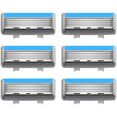 阿帕齐剃须刀手动刮胡刀刀片层男士剃须刀替换装