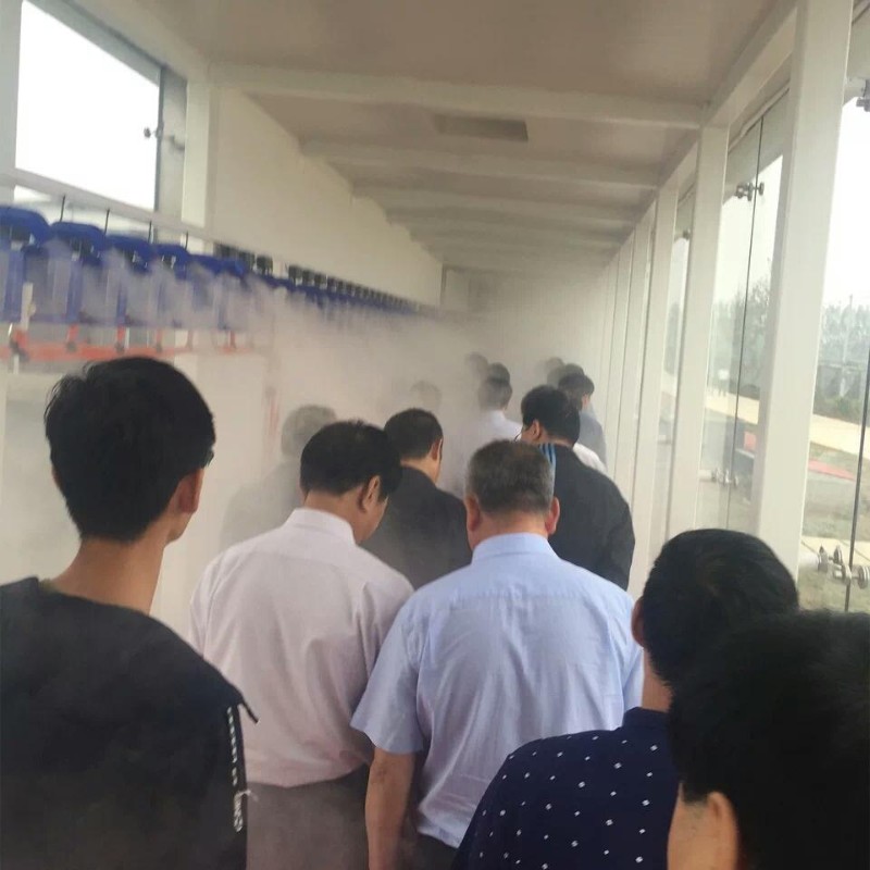 养殖场消毒智能员消毒通道超声波雾化喷雾消毒猪场消毒思翔