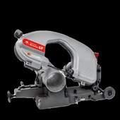 美倍诗无毛刺切管带锯机轻便工程管道下料锯床U管切割机