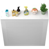 地暖分水器遮挡罩水表地热门管道装 饰遮丑箱暖气片遮挡柜