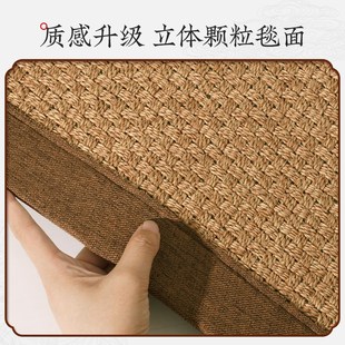 新四季通用沙发垫剑麻红木沙发坐垫实木沙发罗汉床盖巾垫子