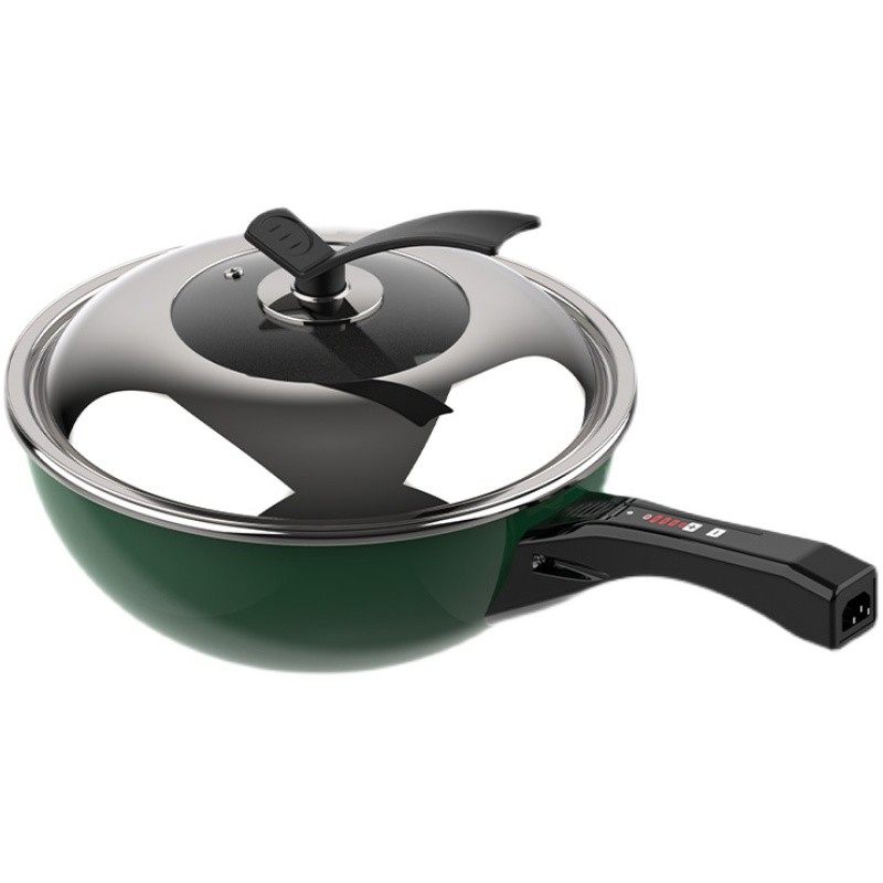 电炒锅家用电炒菜炒锅一体式粘锅宿舍插电大功率爆炒电锅,厨房电器,电炒锅,淘宝优惠券,粉丝福利购,淘宝优惠卷