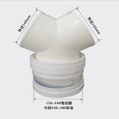 排风三通止回带止逆一分二风管型单向转换烟管