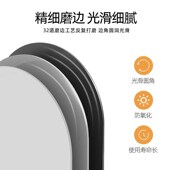 玻璃镜子墙自粘全身穿衣镜免打壁挂式 级感大试衣镜