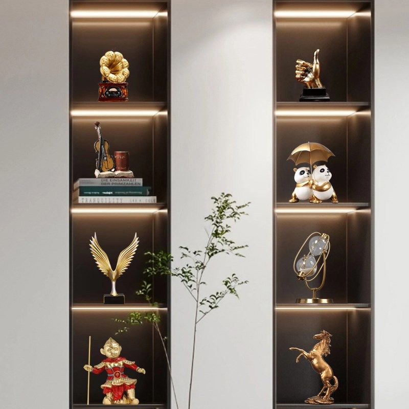 办公室酒柜十二生肖鼠牛虎兔龙蛇马羊猴鸡狗猪展示柜软装饰品,家居饰品,流水摆件,淘宝优惠券,粉丝福利购,淘宝优惠卷