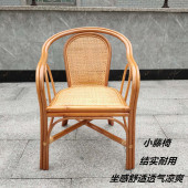 天然藤椅小椅手工椅小孩老休闲泡脚钓鱼轻便非塑料舒适