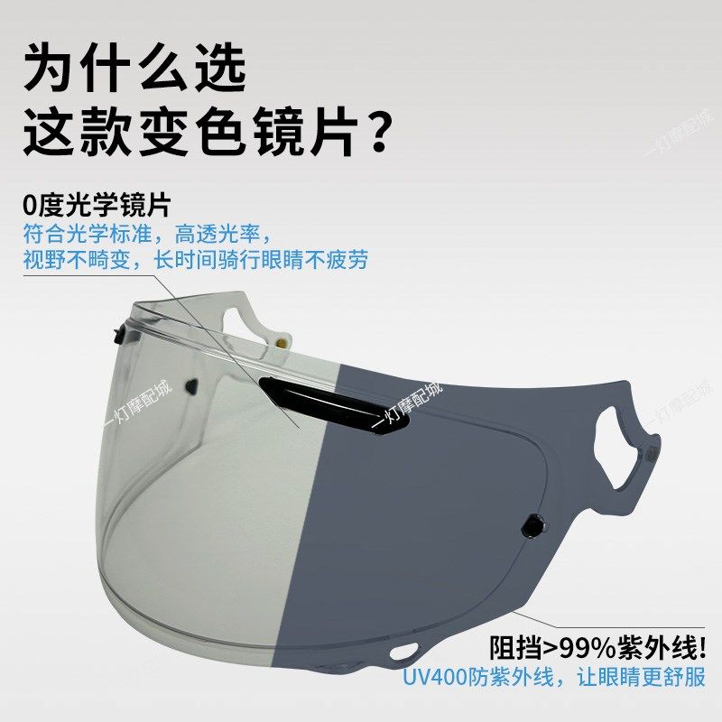 i变色镜片no d o拉力盔极光电镀变色风镜,摩托车/装备/配件,风镜,淘宝优惠券,粉丝福利购,淘宝优惠卷