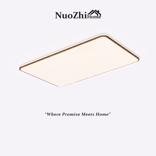 超薄中古风客厅灯卧室灯吸顶灯简约房间灯全光谱护眼书房餐厅灯具