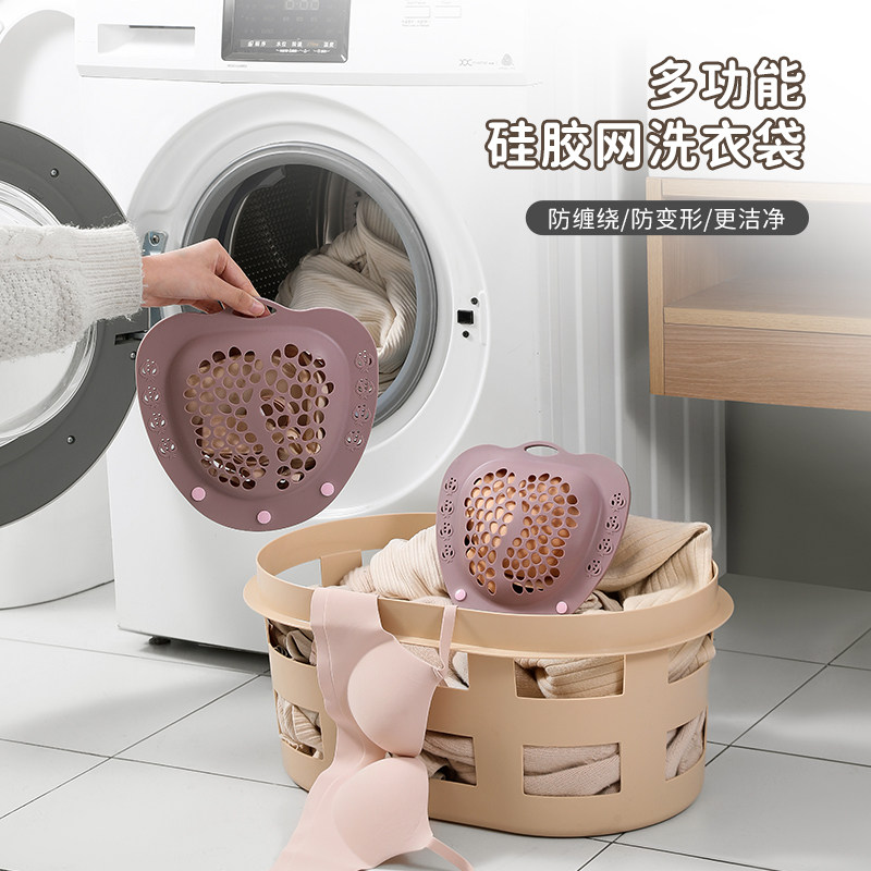 2024新款硅胶内衣洗衣袋清洗衣机专用防变形护洗袋胸罩内衣袋神器
