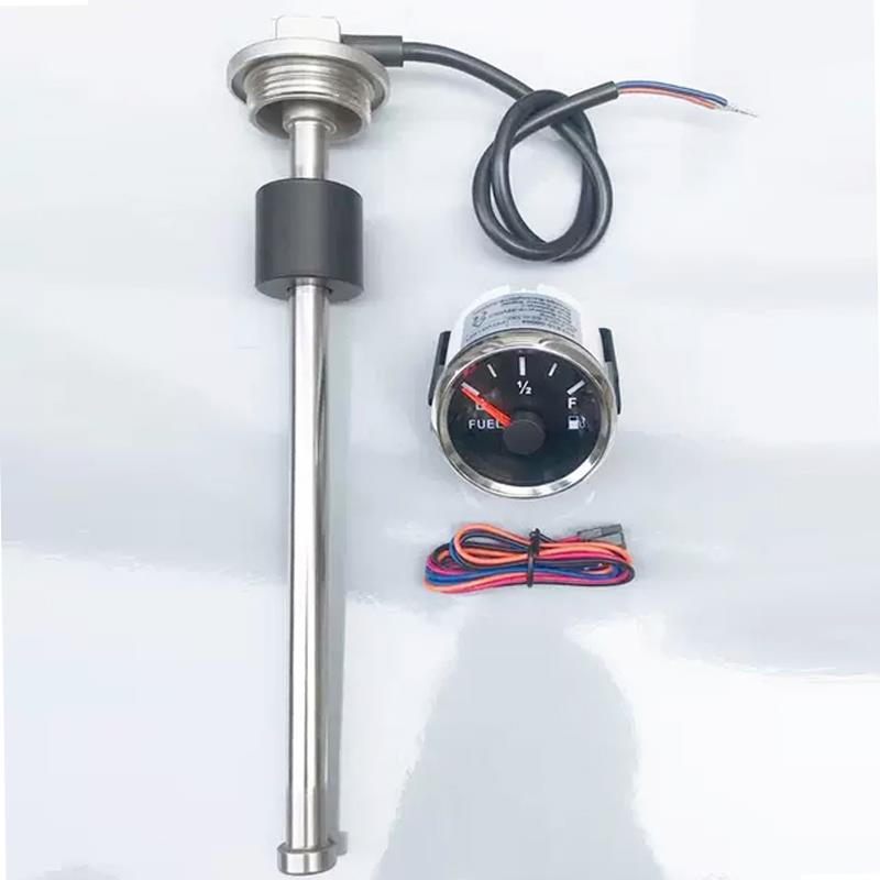 汽车油表感测器配套油量表螺纹安装通用指针数字24货车油箱油浮子