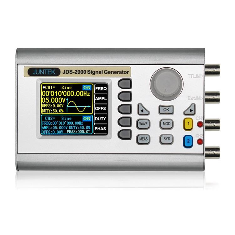 JDS2900双通道DDS全数控函数任意波形信号源发生器频率计计数器