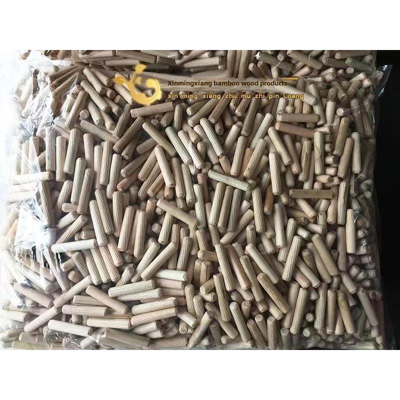 家具连接器木销木螺栓木屑木小木楔木塞木榫圆木棒斜纹3-16mm