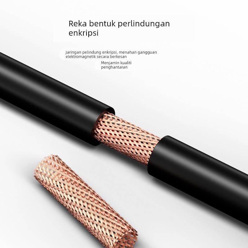 国标麦克风线话筒线双芯咪线屏蔽音频线工程线卡农线灯光信号线缆