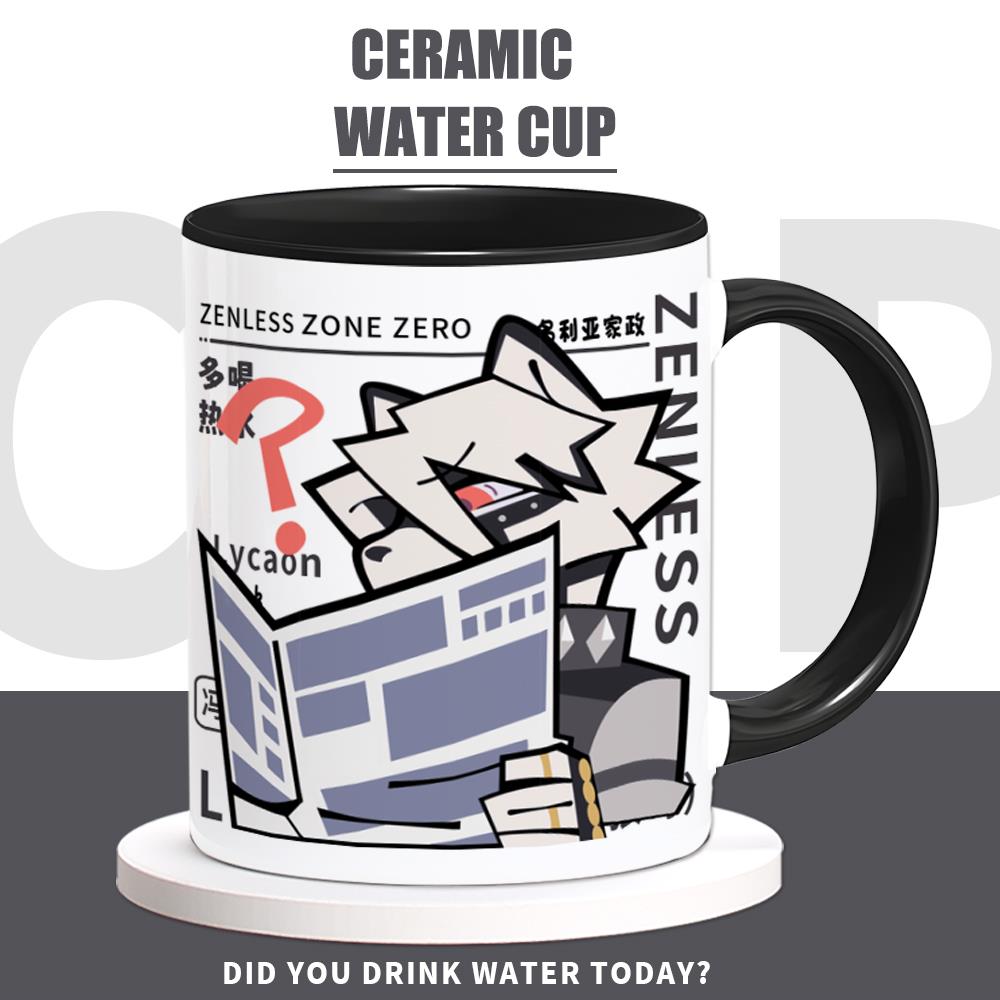 绝区零游戏周边冯莱卡恩同人谷子二次元陶瓷马克杯咖啡水杯子礼物