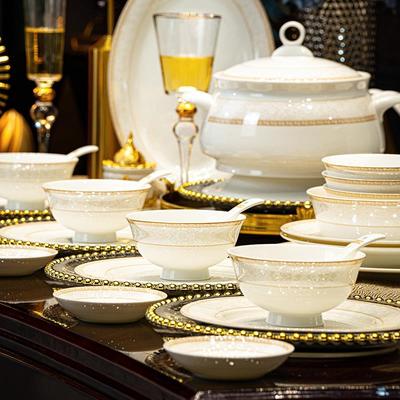 碗家用2025新款碗碟套装高颜值米饭碗景德镇陶瓷饭碗餐具碗盘组合