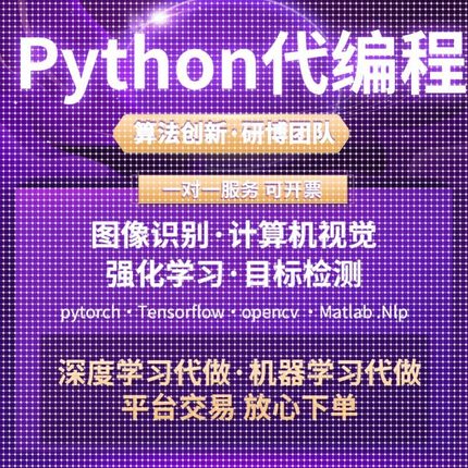 算法改进创新点python代程式设计序机器深度学习强化学习医学图像