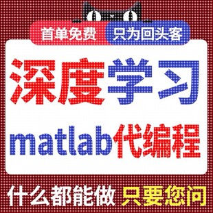 python代编程机器深度学习代码复现matlab代编写神经网络算法代跑