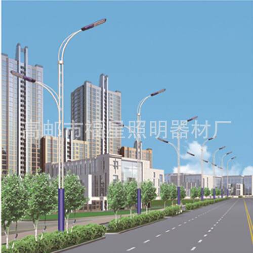 公园广场d4~12M道路照明路灯2 50WPDS双杆双定臂灯 le道路照明灯