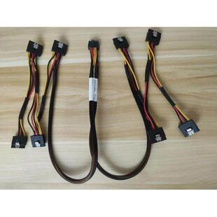 浪潮NF5280M5 M6服务器 SAS硬盘背板供电线12P 8P转SATA电源线