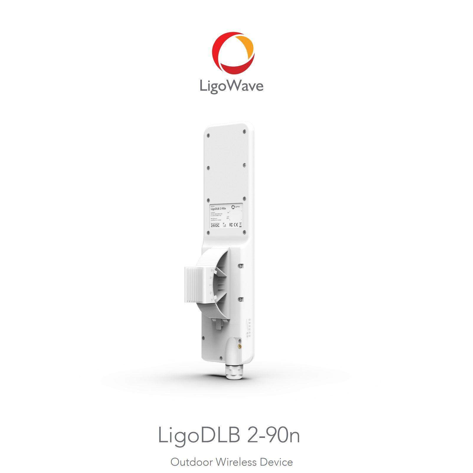 LigowaveDLB2-90n广角无线WiFi覆盖网桥点对多点监控组网手机上网