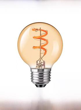 爱迪生Led灯泡创意G50柔性灯低瓦低亮E27大螺杆暖黄色装饰灯泡