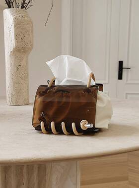 F/ARTY联名原创纸巾盒设计师款亚克力抽纸盒酒店民宿新房礼物礼品