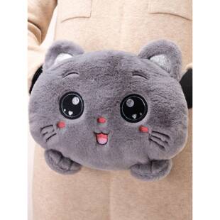 热水瓶盖单独出售，手暖，可爱和可爱的布袋，可充电的热水瓶天鹅