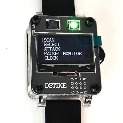 DSTIKE Deauther Watch X | ESP8266 手表 WiFi开发编程学习