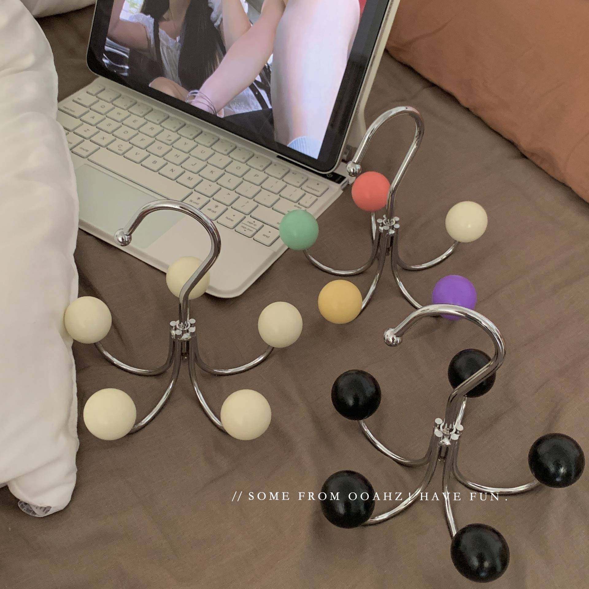 五颜六色～ins家用多功能旋转挂钩 铁艺免打孔无痕晾衣杆衣帽架,收纳整理,金属衣架,淘宝优惠券,粉丝福利购,淘宝优惠卷