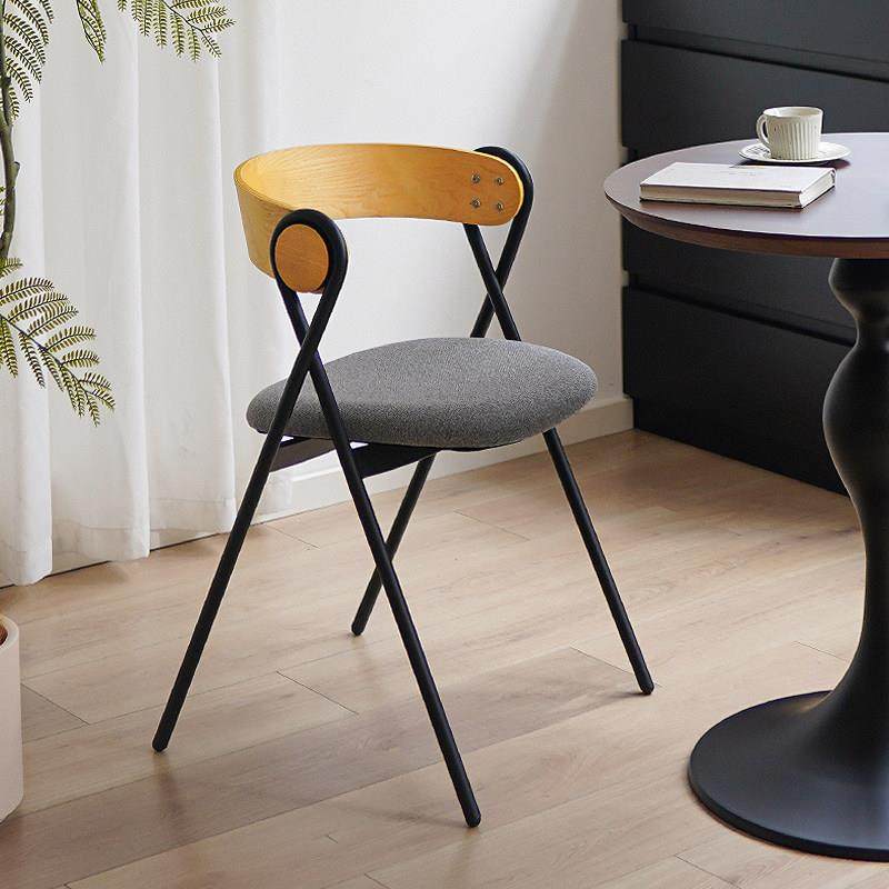 中古餐椅实木靠背椅家用设计师网红休闲 椅覆古饭厅不锈钢餐桌椅,住宅家具,餐椅,淘宝优惠券,粉丝福利购,淘宝优惠卷