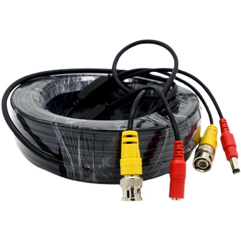 监控专用成品线视频带电源同轴模拟一体线综合二合一线缆环保全新