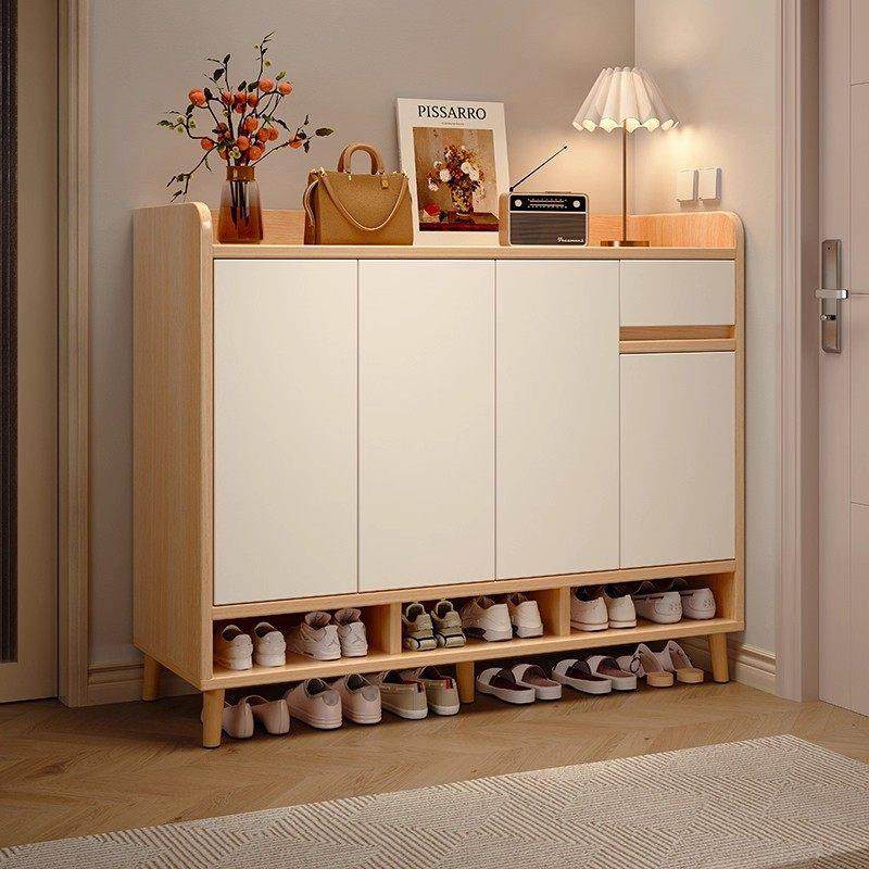 德国鞋柜家用门口入户门2026新款室内实木玄关收纳柜一体靠墙鞋架,住宅家具,鞋柜,淘宝优惠券,粉丝福利购,淘宝优惠卷