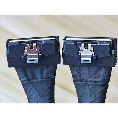 浪潮服务器 LP Slim SAS4.0 SFF-8654 8I直头数据线 V0163B300000