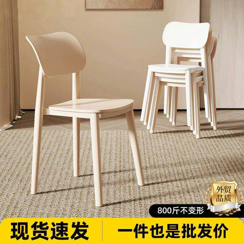 塑料椅子家用加厚餐厅餐桌餐椅舒服久坐商用现代简约凳子靠背北欧,住宅家具,餐椅,淘宝优惠券,粉丝福利购,淘宝优惠卷