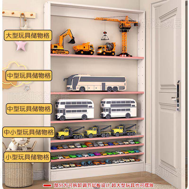 门后实木置物架可拆卸式超薄展示柜学生玩具多层极窄柜书柜收纳柜