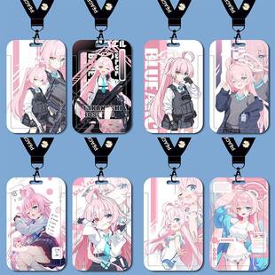 碧蓝档案大叔小鸟游星野临战 卡套校牌饭卡水卡公交卡地铁卡校园