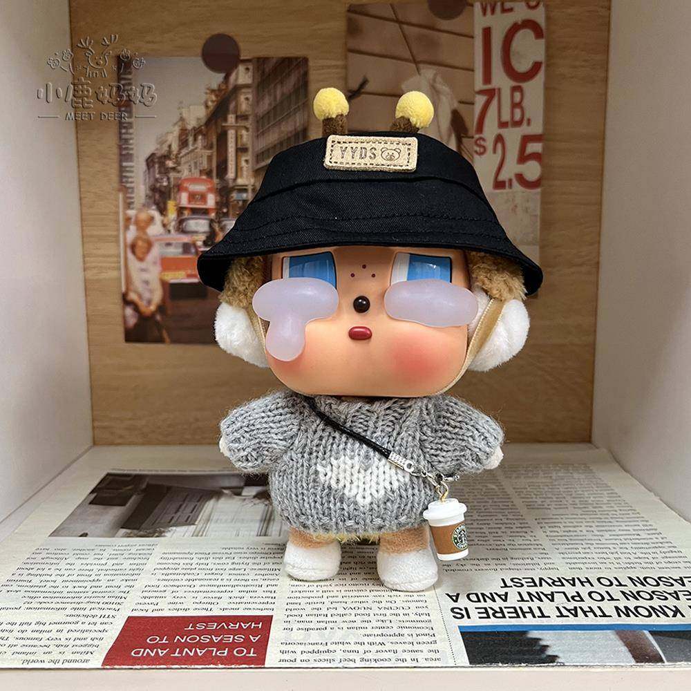 crybaby娃衣眼泪工厂哭娃搪胶毛衣可爱文艺衣服公仔着替蜜蜂哭哭,模玩/动漫/周边/娃圈三坑/桌游,棉花娃娃/毛绒玩具娃衣,淘宝优惠券,粉丝福利购,淘宝优惠卷